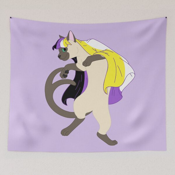 Item preview, Non Binary Neko designed and sold by CopperIrisArt.