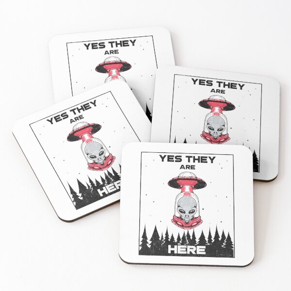 Item preview, Alien Invasion. Aliens are Here designed and sold by BitcoinBros.