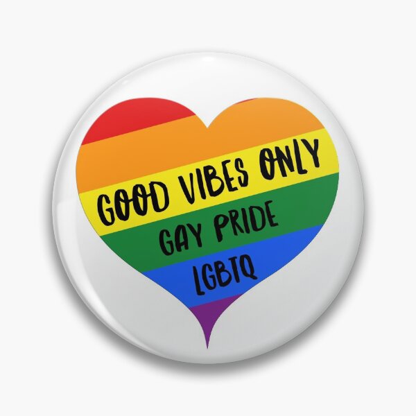 Item preview, Pride Rainbow Heart | Lesbian Gay Bisexual Transgender LGBTQ | Good Vibes Only designed and sold by Rocketman2017.