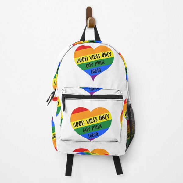 Item preview, Pride Rainbow Heart | Lesbian Gay Bisexual Transgender LGBTQ | Good Vibes Only designed and sold by Rocketman2017.