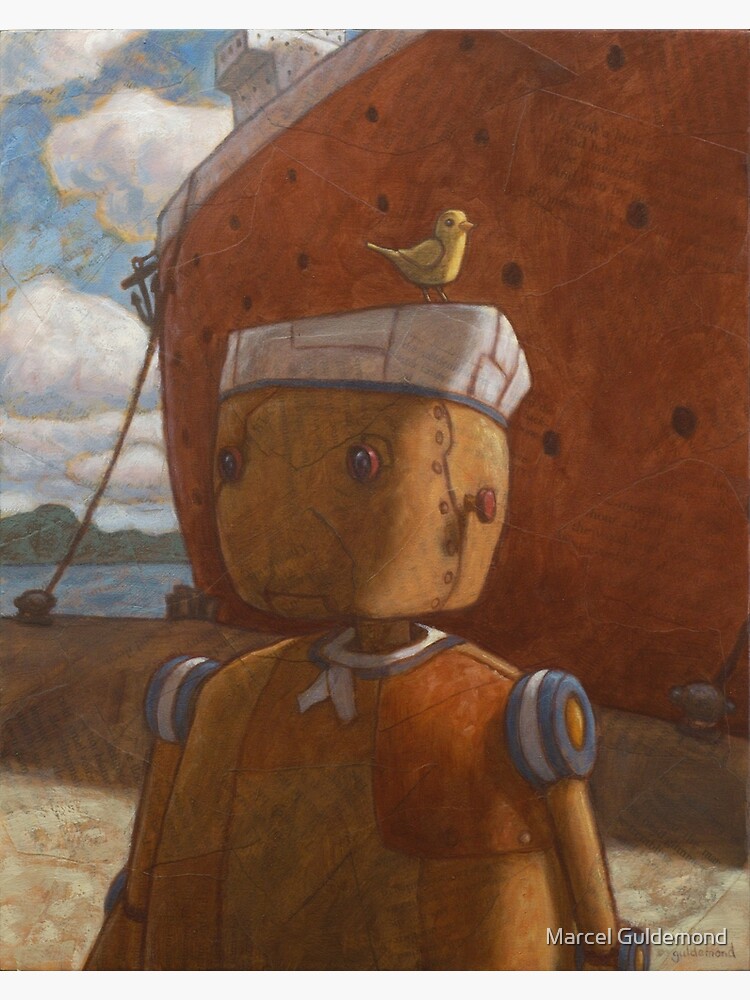 Thumbnail 3 of 3, Canvas Print, shore leave designed and sold by marcelguldemond.