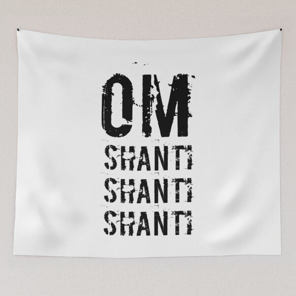 Item preview, Om Shanti, Shanti, Shanti - Om Peace, Peace, Peace designed and sold by WildVeda.