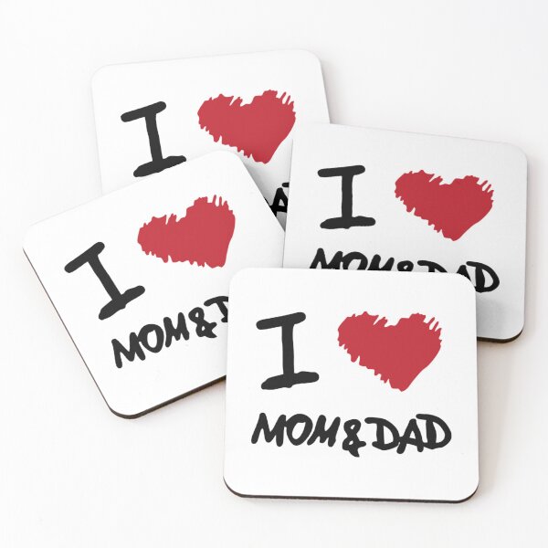 Item preview, I Love Mom And Dad designed and sold by Roopon.