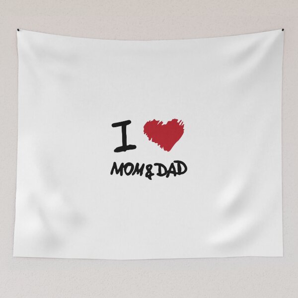 Item preview, I Love Mom And Dad designed and sold by Roopon.