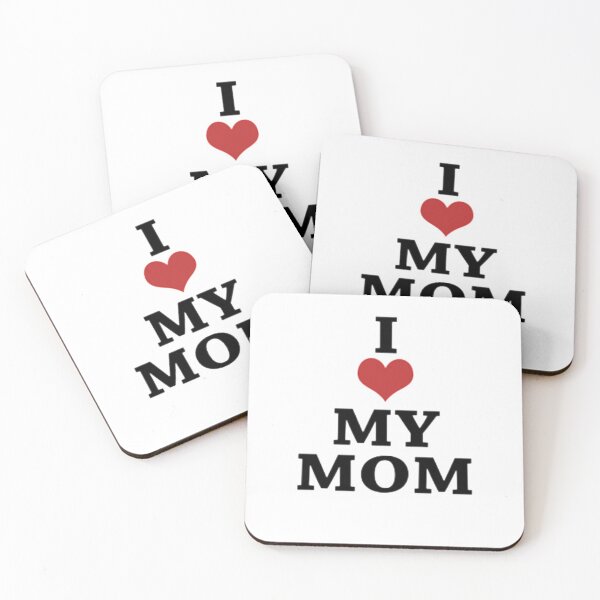 Item preview, I Love Mom designed and sold by Roopon.