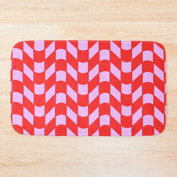 Item preview, Red jagged grid - Candy designed and sold by lee-mandarinee.