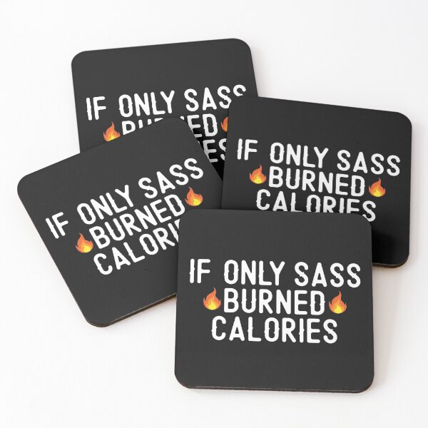 Item preview, If only sass burned calories funny workout running quote gift  designed and sold by alenaz.