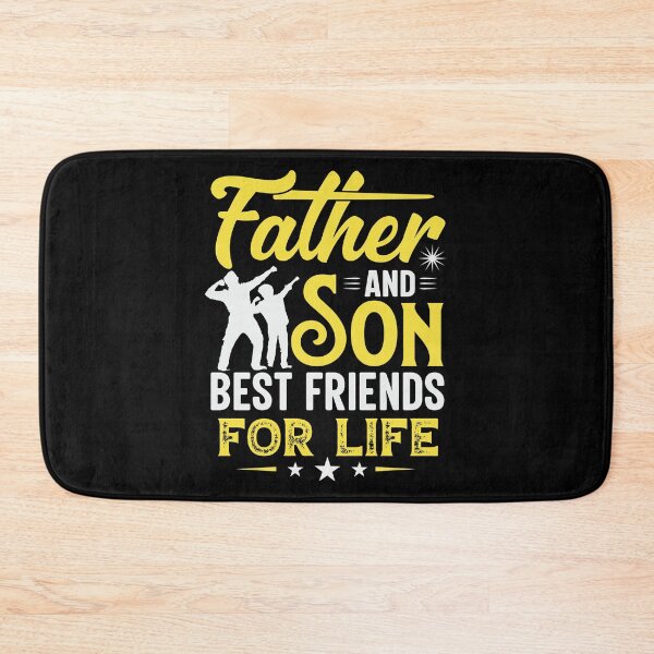 Item preview, FATHER AND SON BEST FRIENDS FOR LIFE designed and sold by Printoweb.