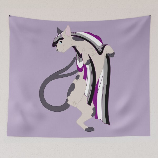 Item preview, Asexual Neko designed and sold by CopperIrisArt.