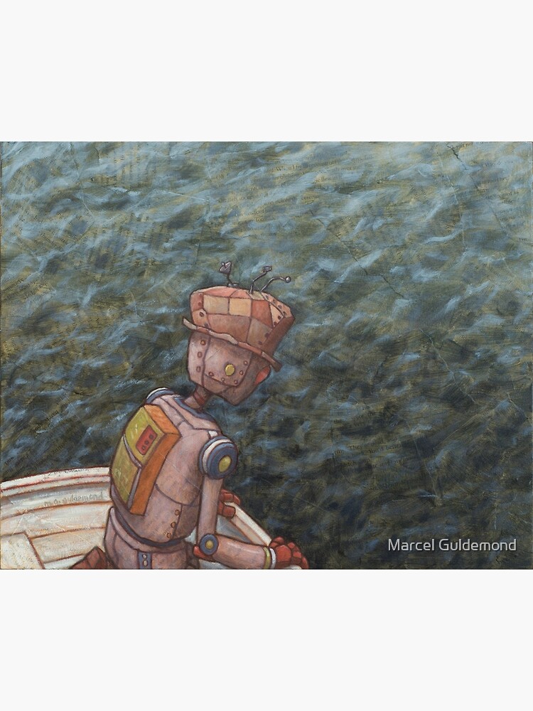 Thumbnail 3 of 3, Canvas Print, watery depths designed and sold by marcelguldemond.