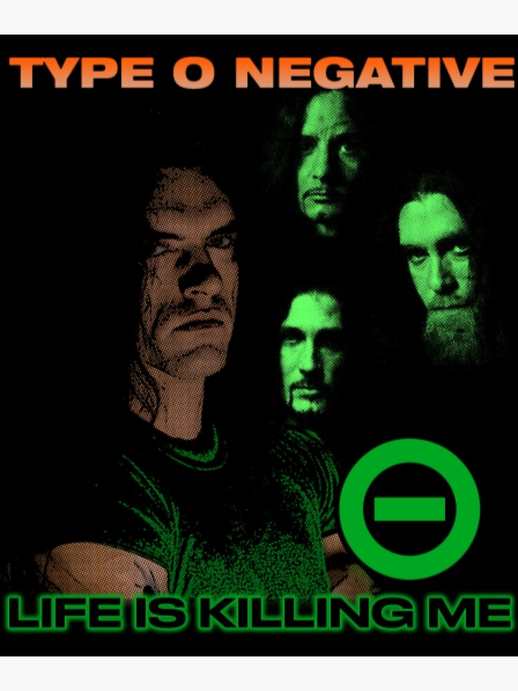 "Type O Negative" Poster for Sale by SaTang Redbubble