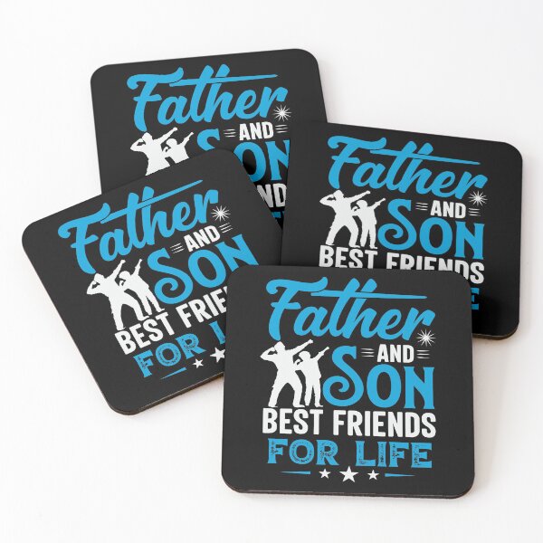 Item preview, FATHER AND SON BEST FRIENDS FOR LIFE designed and sold by Printoweb.