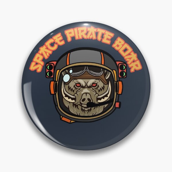 Item preview, Space Pirate Boar - Helmet designed and sold by Chubuter.