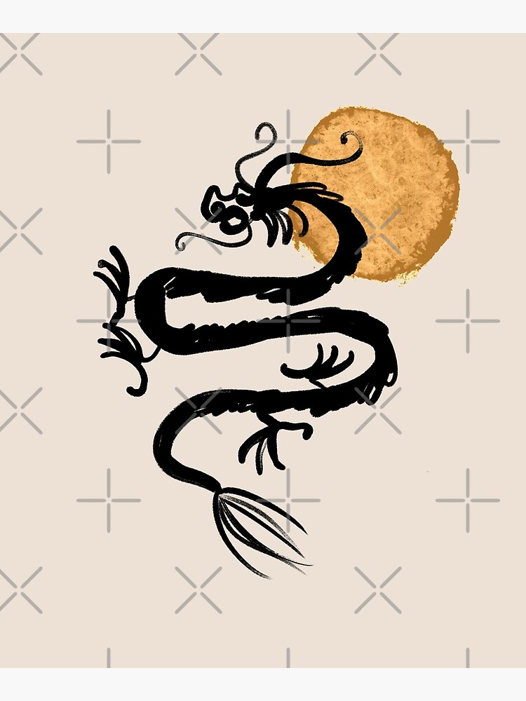 Oriental Dragon Chinese Dragon Zen Spiritual Asian Art