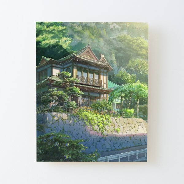 Anime Dream House Poster  Canvas Print for Sale by OrageArts