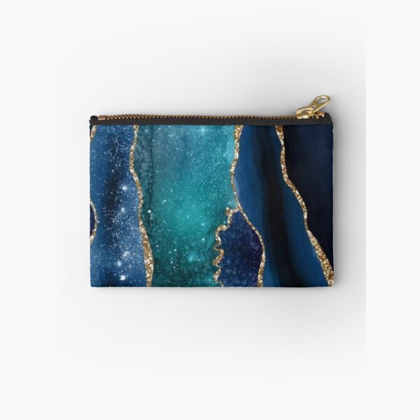 Item preview, Luxurious Navy and Deep Blue and Gold Galaxy Shimmer  designed and sold by aartidote.