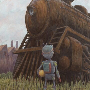 Artwork thumbnail, robot train by Marcel Guldemond