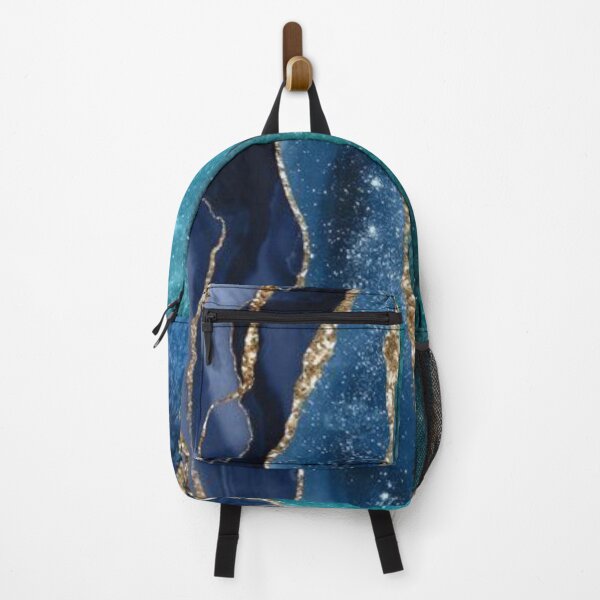 Item preview, Luxurious Navy and Deep Blue and Gold Galaxy Shimmer  designed and sold by aartidote.