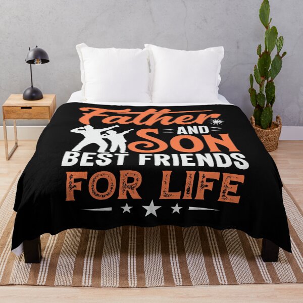 Item preview, FATHER AND SON BEST FRIENDS FOR LIFE designed and sold by Printoweb.