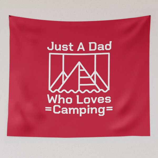Item preview, Just A Dad Who Loves Camping #2 designed and sold by SalahBlt.