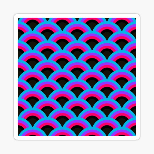 Androgyne Waves Sticker