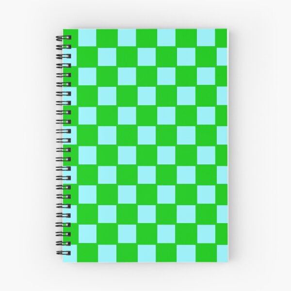 Item preview, Green and blue grid designed and sold by lee-mandarinee.
