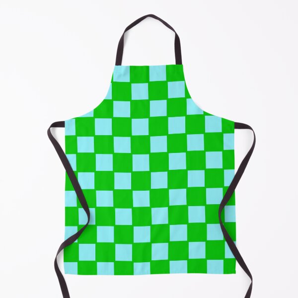 Item preview, Green and blue grid designed and sold by lee-mandarinee.
