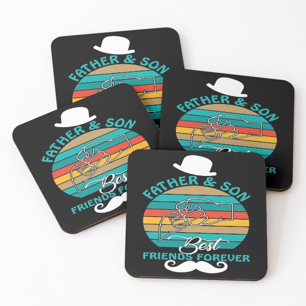 Item preview, FATHER AND SON BEST FRIENDS FOR LIFE designed and sold by Printoweb.