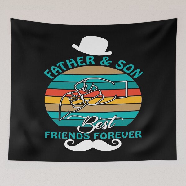 Item preview, FATHER AND SON BEST FRIENDS FOR LIFE designed and sold by Printoweb.