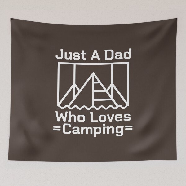 Item preview, Just A Dad Who Loves Camping #4 designed and sold by SalahBlt.