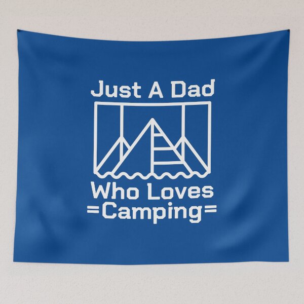 Item preview, Just A Dad Who Loves Camping #5 designed and sold by SalahBlt.