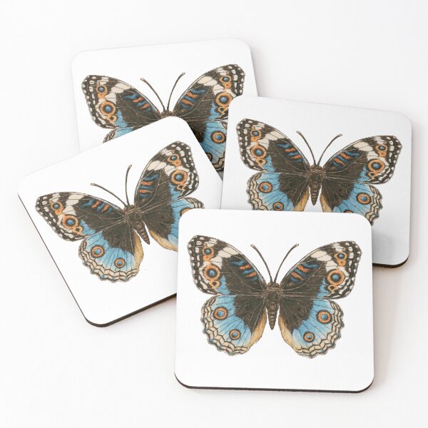 Item preview, Blue Pansy Butterfly designed and sold by Katerina Mitkova Kirilova.
