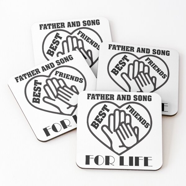 Item preview, FATHER AND SON BEST FRIENDS FOR LIFE designed and sold by Printoweb.