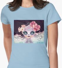 Camila Huesitos - Sugar Skull Women's Fitted T-Shirt