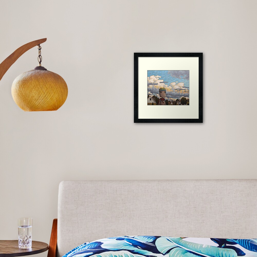 Item preview, Framed Art Print designed and sold by marcelguldemond.