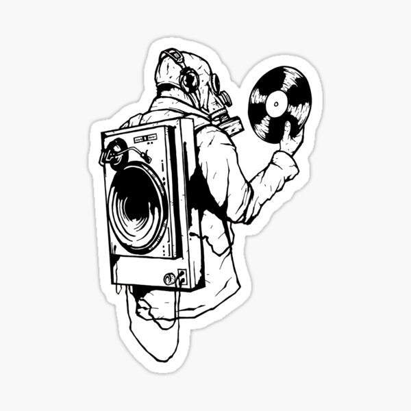 Dreh dich weiter Sticker