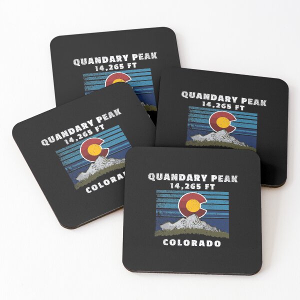 Item preview, Quandary Peak Colorado Flag Themed designed and sold by cpaddensil.