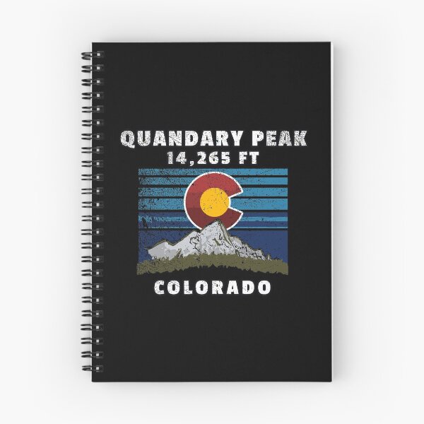 Item preview, Quandary Peak Colorado Flag Themed designed and sold by cpaddensil.