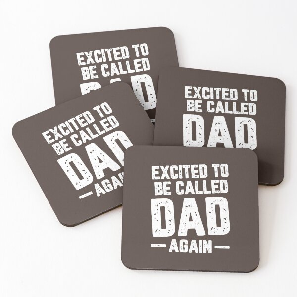 Item preview, Excited To Be Called Dad Again #8 designed and sold by SalahBlt.