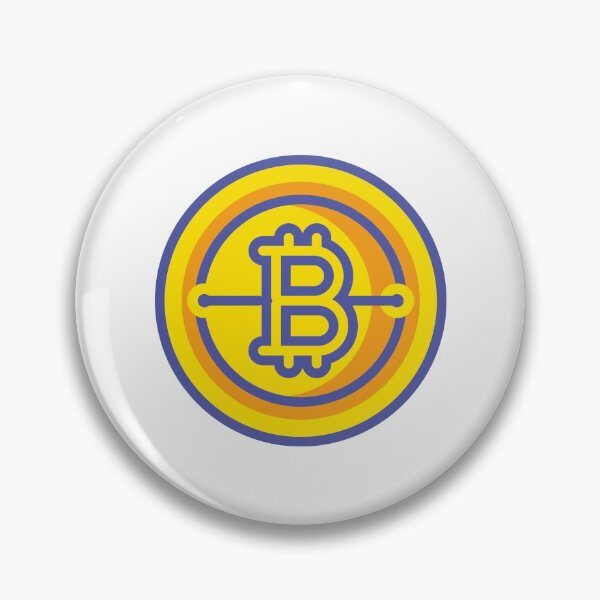 Item preview, Bitcoin Badge designed and sold by SvBDesigns.