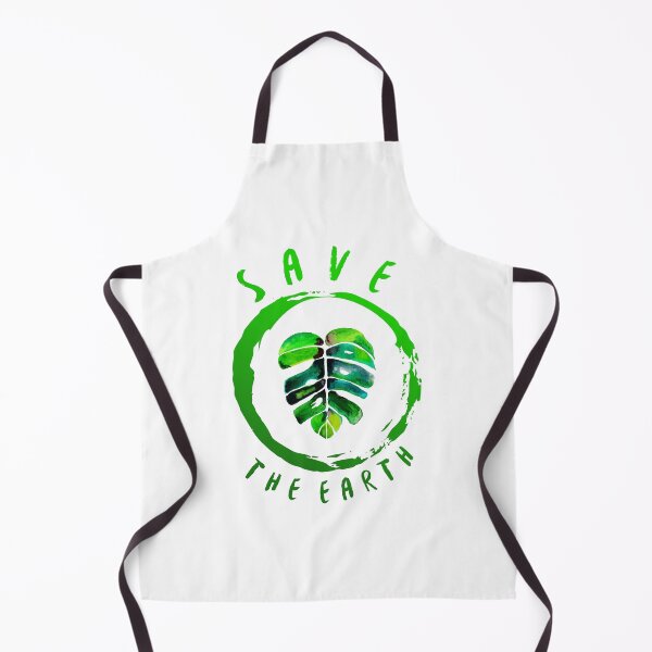Item preview, Save the Earth monstera leaf design designed and sold by Sevilka.