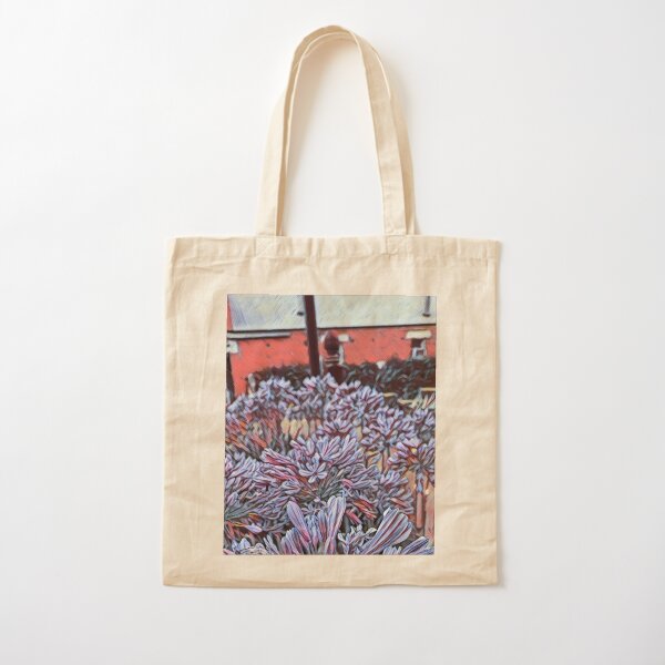 Agapanthus - Eight Cotton Tote Bag