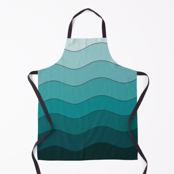 Item preview, Water Waves Blue Gradient designed and sold by LashCreations.