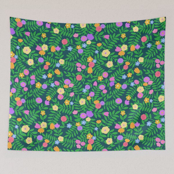 Item preview, Floral Garden Print designed and sold by RuheArt.