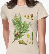 pine Women's Fitted T-Shirt