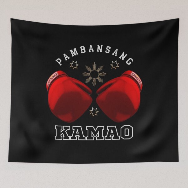 Item preview, Pambansang Kamao Boxing Manny Pacquiao Versus Errol Spence designed and sold by MyPrintCharming.