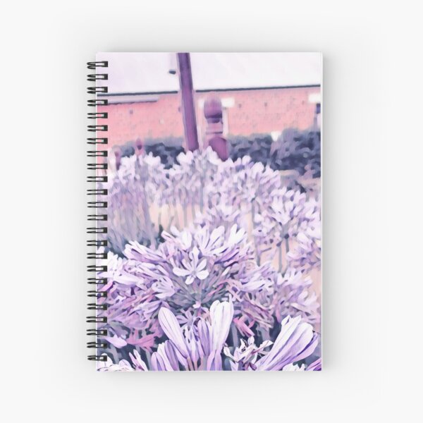 Agapanthus - Eleven Spiral Notebook
