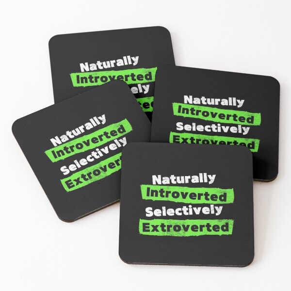 Item preview, Naturally Introverted Selectively Extroverted designed and sold by MudPuppet.