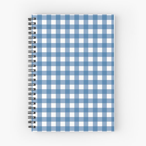 Item preview, blue gingham patterned designed and sold by ImagineKaye.