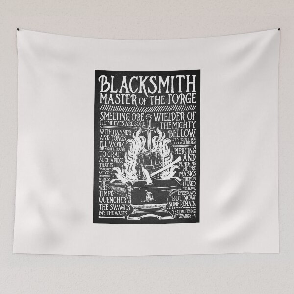 Item preview, Blacksmiths Master Of The Forge designed and sold by PujolsManue.